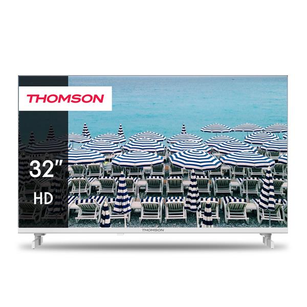 THOMSON White Easy TV 32HD2S13W,  HD, DVB-T2/C/S2, VESA 100x100, Hotel Mód, Biely 