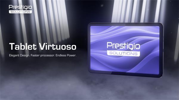 Prestigio Solution Virtuoso10.36" tablet,1200x2000,T618 6GB+128GB,8000 mAh,Android 13, Dual Wifi, GPS,15W fast charg, 4G 