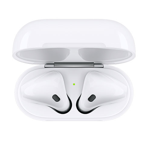 Apple AirPods with charging case (2. generácie) 