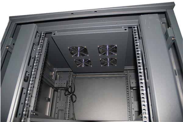 Eurocase stojanový skriňový rozvádzač GB8842, 42U / 19" 800x800x1973mm 