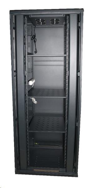 Eurocase stojanový skriňový rozvádzač GB8842, 42U / 19" 800x800x1973mm 