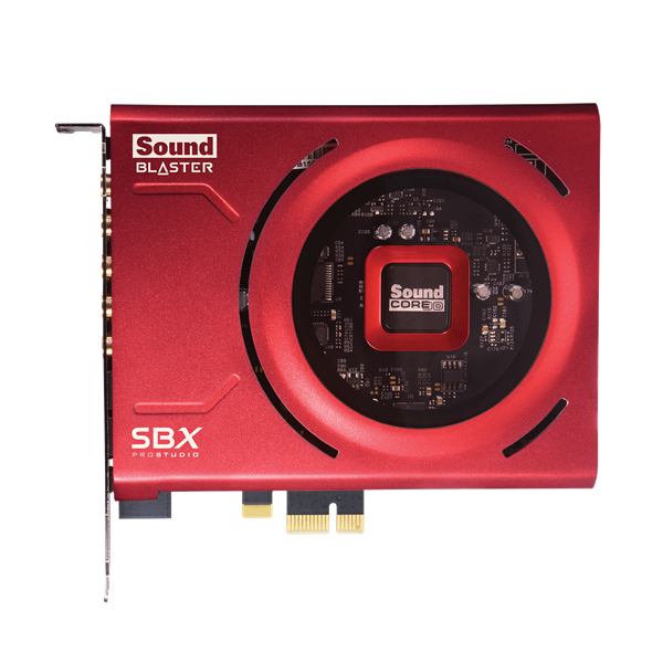 Creative Sound Blaster Z SE, Vysoko výkonná herná a zábavná zvuková karta PCI-e a DAC 