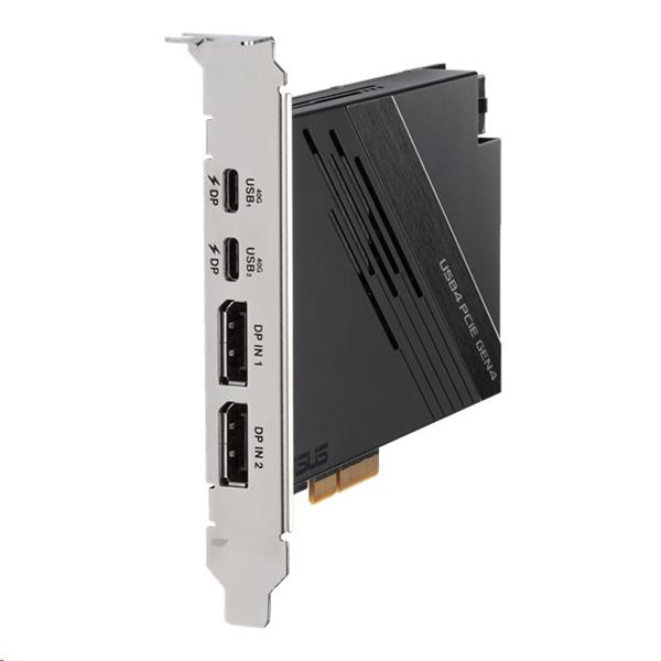 ASUS USB4 PCIe Gen4 Card - rozširujúca karta dual USB4 (USB-C), DP, PCIe 4.0x4 