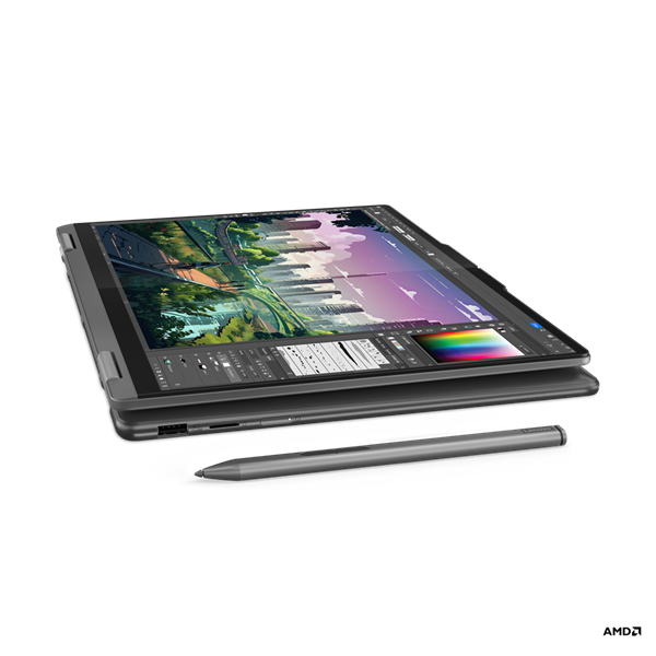 Lenovo IP Yoga 7 2in1 14AHP9, Ryzen 7 8840HS, 14.0˝ 1920x1200 WUXGA/Touch, UMA, 16GB, SSD 1TB, W11H, šedý, 3y PS 