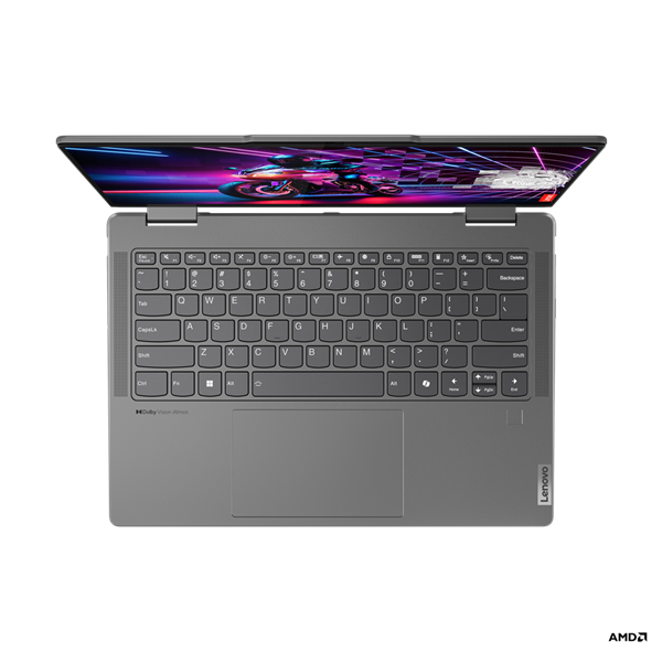 Lenovo IP Yoga 7 2in1 14AHP9, Ryzen 7 8840HS, 14.0˝ 1920x1200 WUXGA/Touch, UMA, 16GB, SSD 1TB, W11H, šedý, 3y PS 