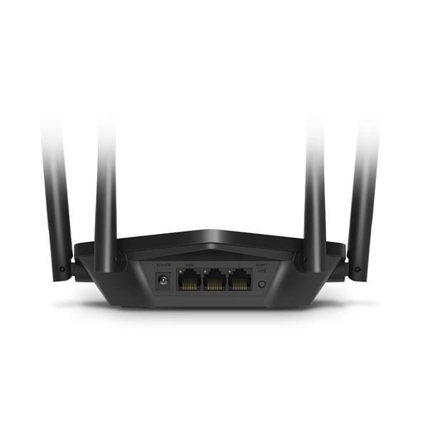 TP-LINK "AX1500 Dual-Band Wi-Fi 6 RouterSPEED: 300 Mbps at 2.4 GHz + 1201 Mbps at 5 GHzSPEC: 4× Fixed External Antenna 