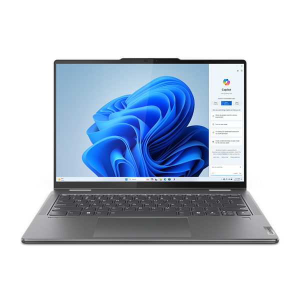 Lenovo IP Yoga 7 14IMH9, Ultra 5-125H, 14.0˝ 2880 x 1800/Touch, UMA, 16GB, SSD 1TB, W11H, šedý, 3y PS 