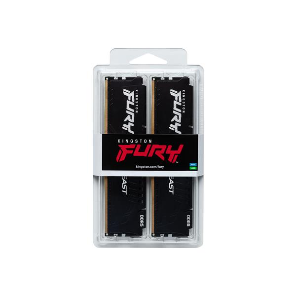 DDR 5....        64GB . 6400MHz. CL32 FURY Beast Black Kingston EXPO (2x32GB) 