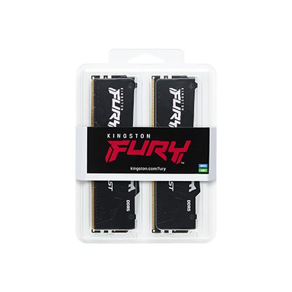 DDR 5....        32GB . 6000MHz. CL30 FURY Beast Black RGB Kingston XMP (2x16GB) 