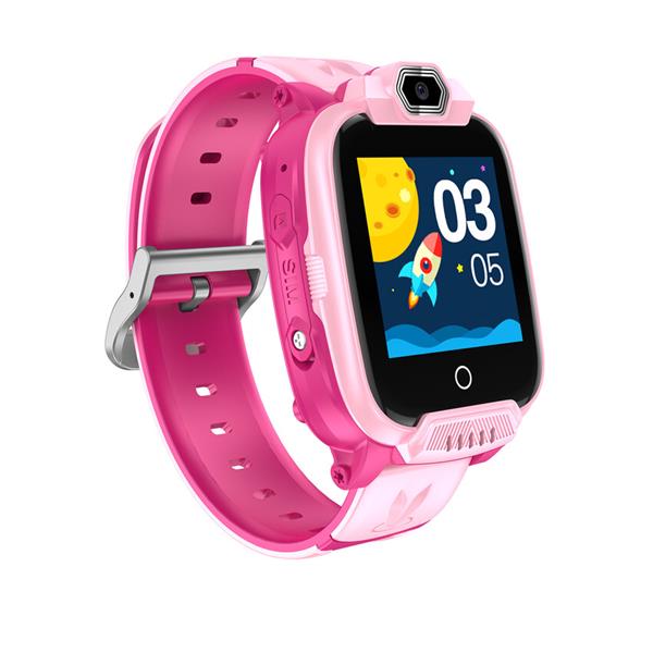 Canyon KW-44, Jondy, smart hodinky pre deti, farebný displej 1.44´´, 4G  GSM volania, GPS tracking, fotoaparát, hry, ruž 