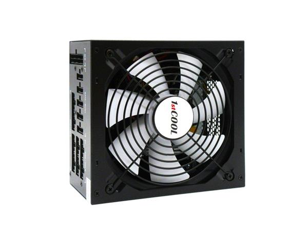 Zdroj 700W 1stCOOL WHITE STORM 700, modular, 85+, 14cm fan 