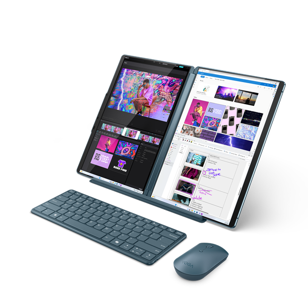 Lenovo IP Yoga Book 9 13IMU9, Ultra 7-155U, 13.3˝ 2880 x 1800/Touch, UMA, 32GB, SSD 1TB, W11Pro, modrý, 3y PS 