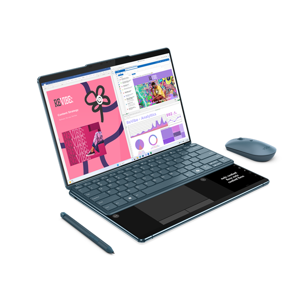 Lenovo IP Yoga Book 9 13IMU9, Ultra 7-155U, 13.3˝ 2880 x 1800/Touch, UMA, 32GB, SSD 1TB, W11Pro, modrý, 3y PS 