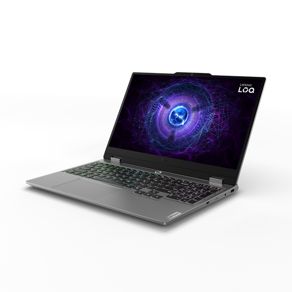 Lenovo IP LOQ 15IRX9, i5-13450HX, 15.6˝ 1920x1080 FHD, RTX 4060/8GB, 16GB, SSD 1TB, W11H, šedý, 2y CI 