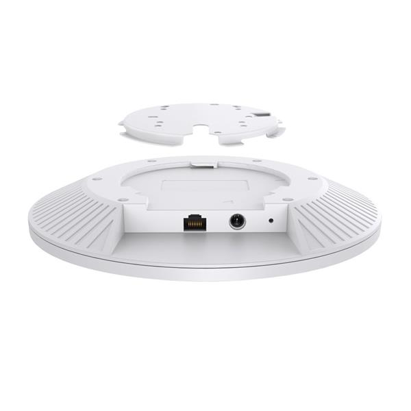 TP-LINK "Omada  BE9300 Ceiling Mount Tri-Band Wi-Fi 7 Access PointPORT: 1×10G RJ45 PortSPEED:574Mbps at  2.4 GHz + 288 