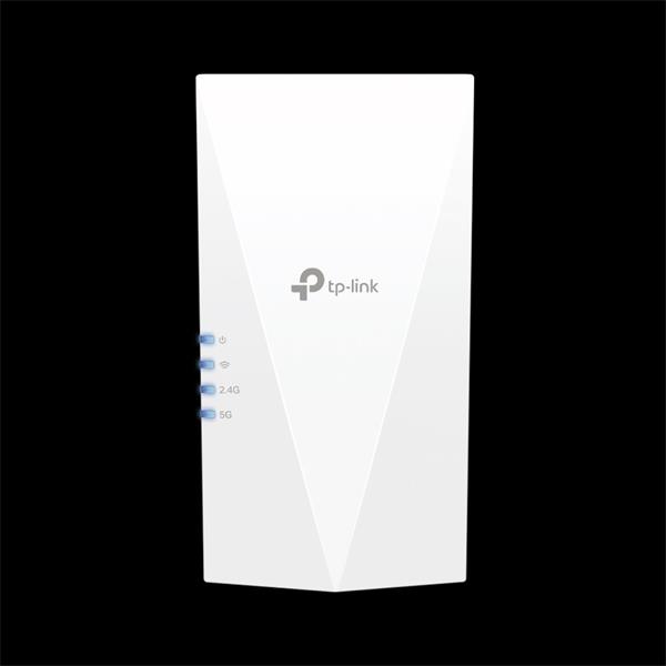 AX1500 Wi-Fi 6 Range Extender SPEED: 300 Mbps at 2.4 GHz + 1201 Mbps at 5 GHz SPEC: 2 × Internal Antennas, 1 × Gigabit P 