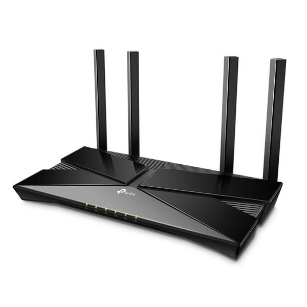 AX1800 Dual-Band Wi-Fi 6 VDSL/ADSL Modem Router  SPEED: 574 Mbps at 2.4 GHz + 1201 Mbps at 5 GHz  SPEC: 4× External Ante 