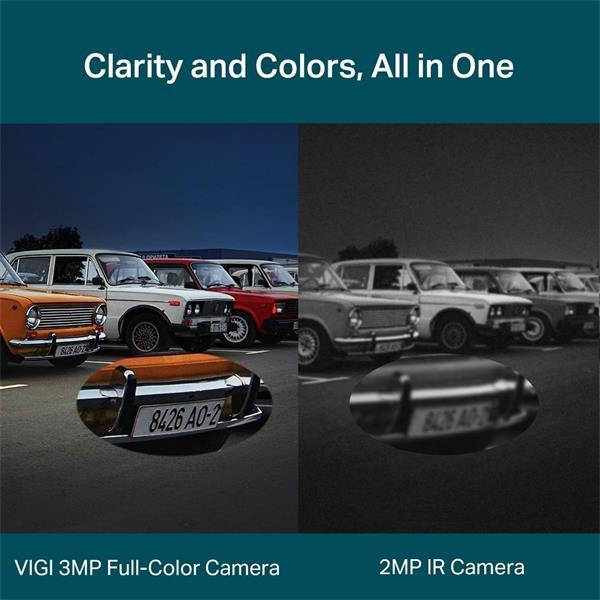 3MP Full-Color Dome Network Camera SPEC: H.265+/H.265/H.264+/H.264, 1/2.8" Progressive Scan CMOS, Color/0.005 Lux@F1.6,  