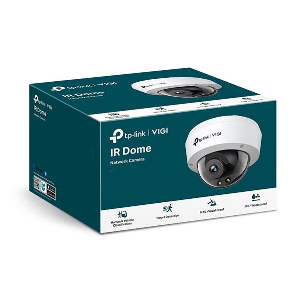 TP-Link VIGI C220I(4mm),  2MP,  Dome,  PoE,  IR 30m 