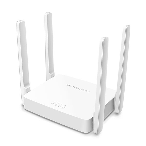 AC1200 Wireless Dual Band Router SPEED: 300 Mbps at 2.4 GHz + 867 Mbps at 5 GHz SPEC: 4× Fixed External Antennas, 2× 10/ 
