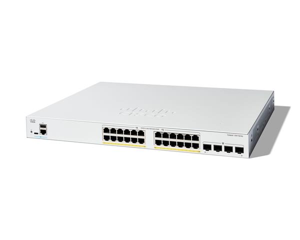 Catalyst 1200 24-port GE, Full PoE, 4x1G SFP 