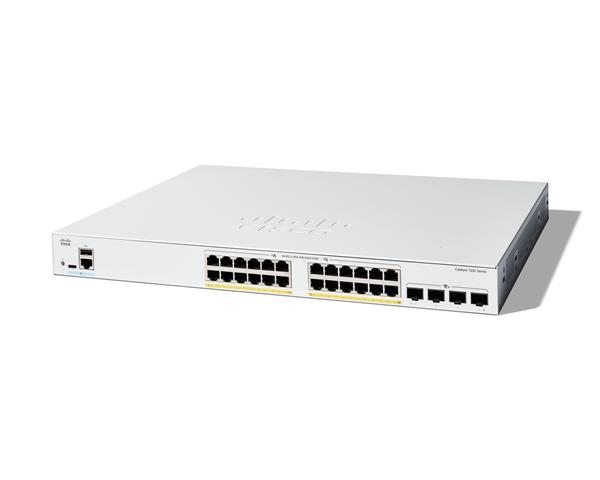Catalyst 1200 24-port GE, Full PoE, 4x10G SFP+ 