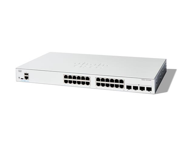 Cisco Catalyst switch C1200-24T-4G (24xGbE, 4xSFP, fanless) 