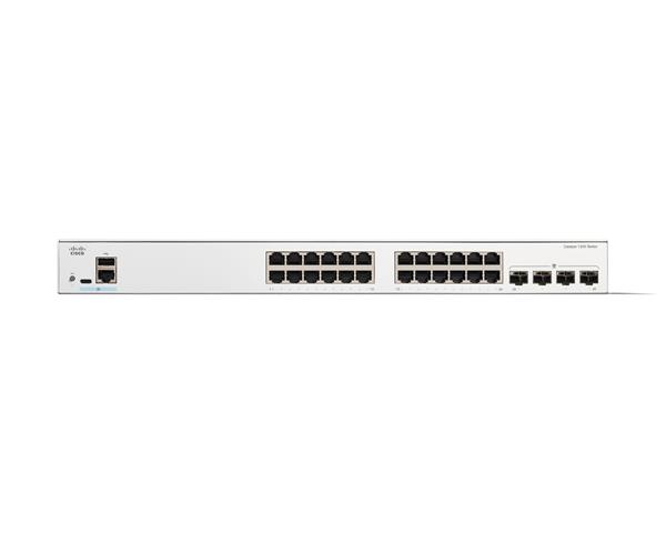 Cisco Catalyst switch C1200-24T-4G (24xGbE, 4xSFP, fanless) 