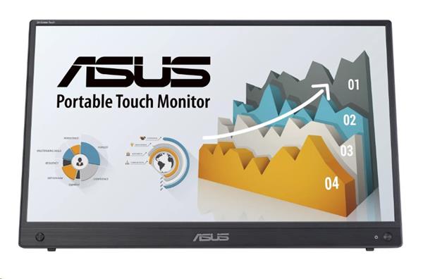 ASUS ZenScreen MB16AMTR 15,6" IPS prenosný dotykový USB-C monitor 1920x1080 5ms 250cd mini-HDMI betéria repro 
