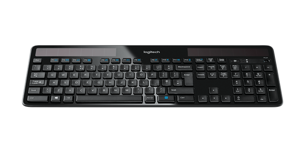 Logitech® K750 Solar Wireless Keyboard - UK Layout 