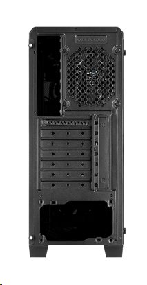 Aerocool Ore Saturn FRGB, skrinka ATX, CR, 3x RGB LED ventilátory, čierna 