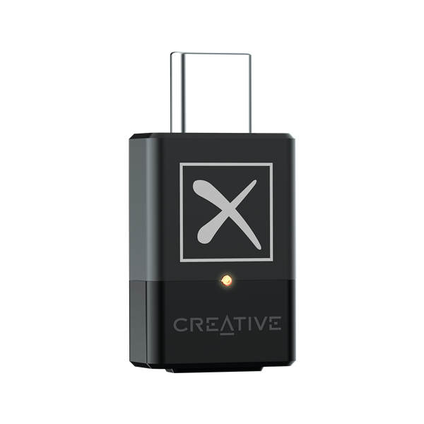Creative BT-W5, inteligentný Bluetooth® zvukový vysielač 5.3 s technológiou aptX Adaptive 