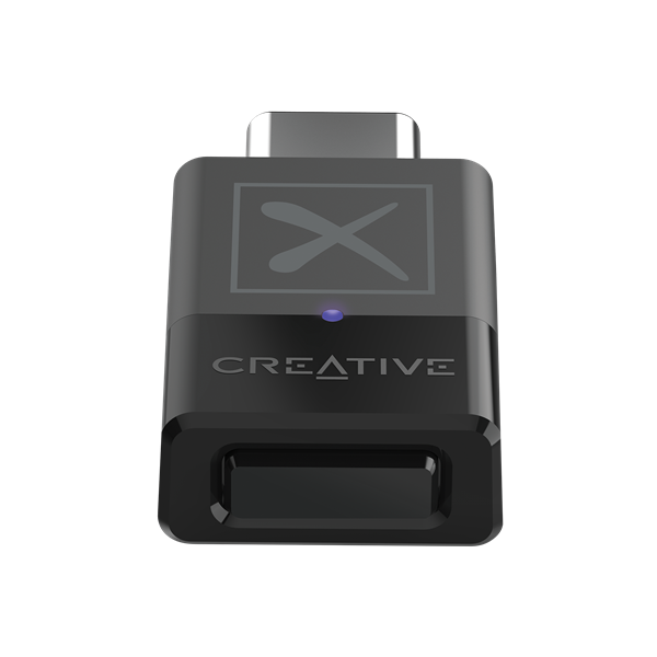 Creative BT-W5, inteligentný Bluetooth® zvukový vysielač 5.3 s technológiou aptX Adaptive 