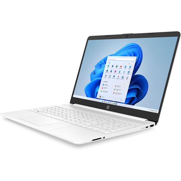 HP 15s-fq0020nc, Celeron N4120, 15.6 FHD (1920×1080)/SVA/250n, Intel UHD, 4GB DDR4, SSD 128GB, W11S, 2-2-0, White 