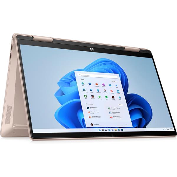 HP Pavilion x360 14-ek1011nc, Core i3-1315U, 14.0 1920×1080)/IPS/250n/Touch, Intel UHD, 8GB, SSD 512G, W11H, Rose 