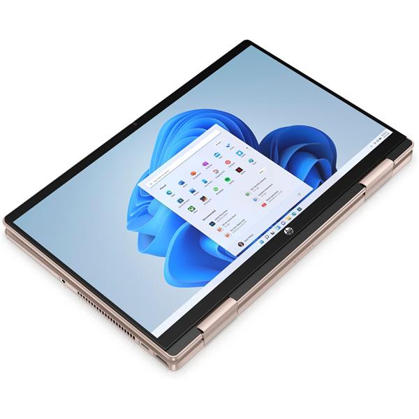 HP Pavilion x360 14-ek1011nc, Core i3-1315U, 14.0 1920×1080)/IPS/250n/Touch, Intel UHD, 8GB, SSD 512G, W11H, Rose 