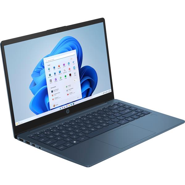 HP 14-ee0037nc, Core i7-1355U, 14.0 FHD (1920×1080)/IPS/250n, Intel, 16GB DDR4, SSD 512GB, W11H, 2-2-0, Blue 