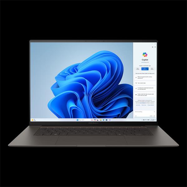 ASUS Zenbook S16 OLED UM5606WA-OLED221X, AI 9 - HX 370, 16.0˝ 2880 x 1800/Touch, UMA, 32GB, SSD 1TB, W11Pro 