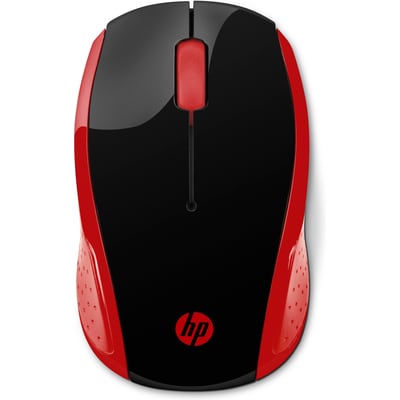 Bezdrôtová myš HP 200 - empress red 