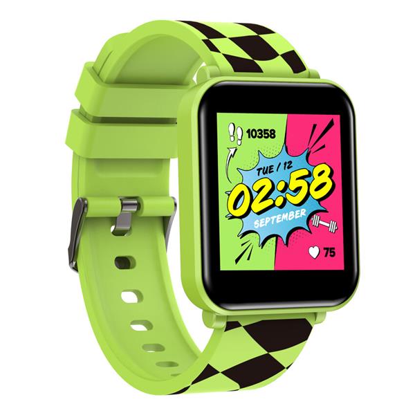 Canyon KW-43, Joyce, smart hodinky pre mládež, IPS displej 1.54´´, IP67, Entertainment, hry, športy, notifikácie, zelené 