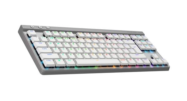Logitech® G515 LIGHTSPEED TKL Wireless Gaming Keyboard - WHITE - US INT&quot;L 