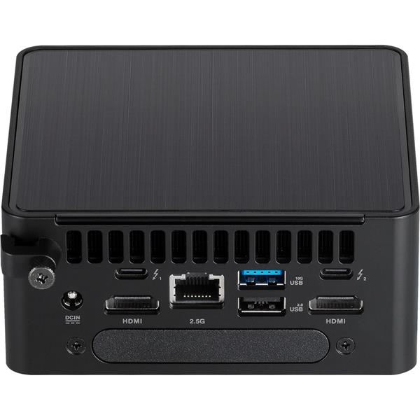 ASUS NUC 14 Pro Kit, Intel Core 3 U100, UHD, DDR5, M.2+2,5" SATA, WiFi+BT, 2xHDMI 2xTB4 (USB-C) 