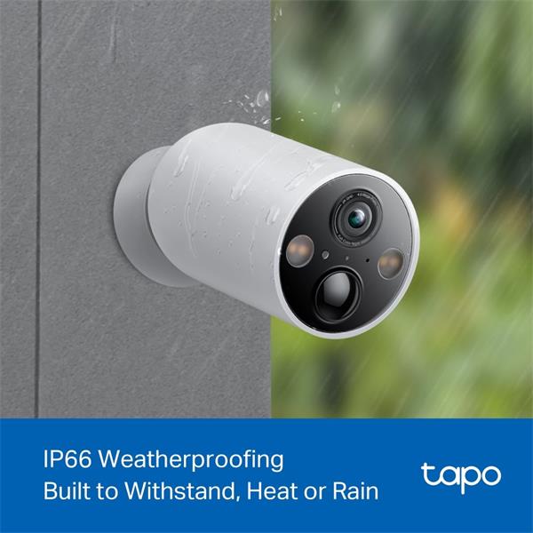 TP-LINK "Smart Wire-Free Security Camera, 4-PackSPEC:2K QHD (2560x1440), 2.4 GHz, 10000mAh rechargeable lithium-ion bat 