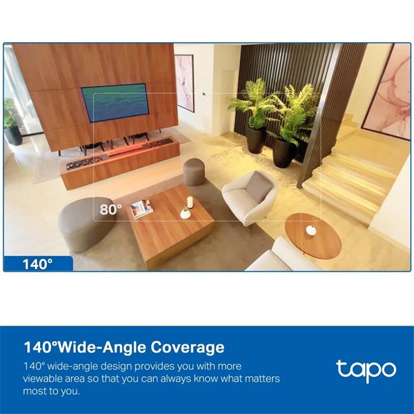 AI Home Security Wi-Fi Camera SPEC: 2K QHD (2560x1440), 2.4 GHz FEATURE: Smart AI Detection and Notifications (motion, p 