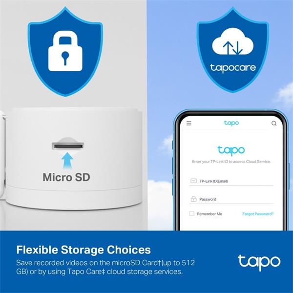 AI Home Security Wi-Fi Camera SPEC: 2K QHD (2560x1440), 2.4 GHz FEATURE: Smart AI Detection and Notifications (motion, p 