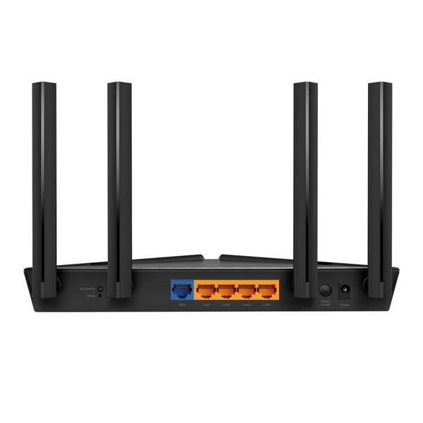 TP-LINK "AX3000 Dual-Band Wi-Fi 6 RouterSPEED: 574 Mbps at 2.4 GHz + 2402 Mbps at 5 GHzSPEC: 4× Antennas, Qualcomm Dua 