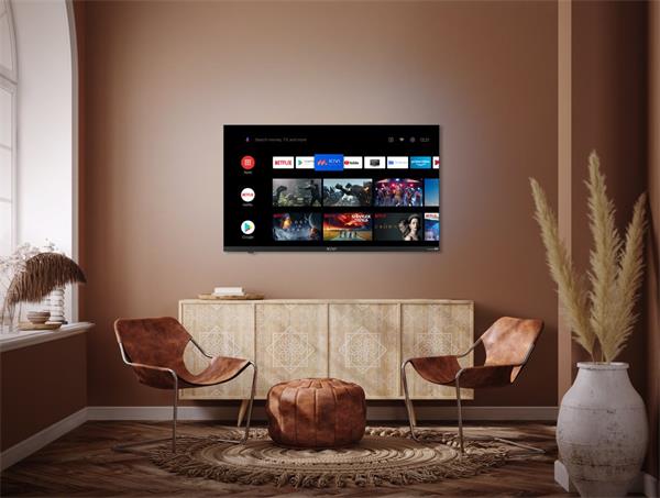 KIVI TV 32H740NB, 32" (81cm), HD, Google Android TV, Black, 1366x768, 60 Hz, 2x8W, 33 kWh/1000h , BT5, HDM 
