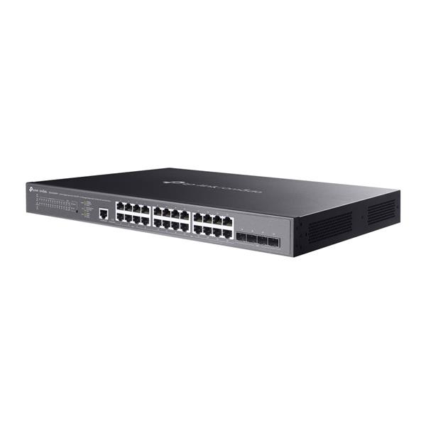 TP-LINK "Omada 24-Port Gigabit and 4-Port 10GE SFP+ L2+ Managed Switch with 16-Port PoE+ & 8-Port PoE++PORT: 16× Gigabi 