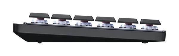Logitech® MX Mechanical Mini Minimalist Wireless Illuminated Keyboard - GRAPHITE - US INT"L - 2.4GHZ/BT - TACTILE 