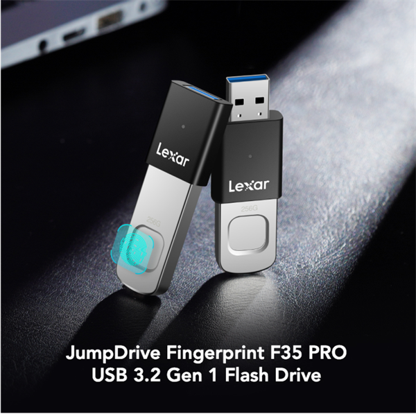 256GB USB 3.2 Fingerprint F35pro Lexar® 